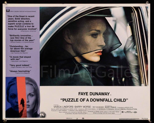 Puzzle of a Downfall Child Original Vintage Movie Poster