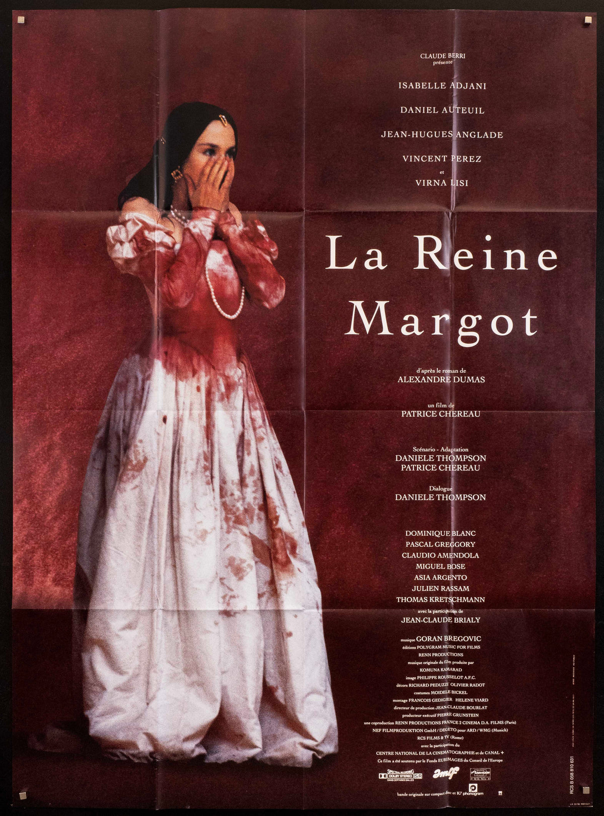 Queen Margot (La Reine Margot) Original Vintage Movie Poster