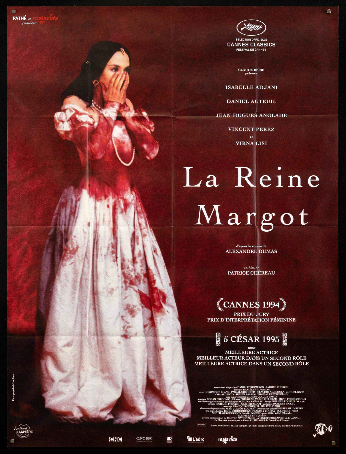 Queen Margot (La Reine Margot) Original Vintage Movie Poster