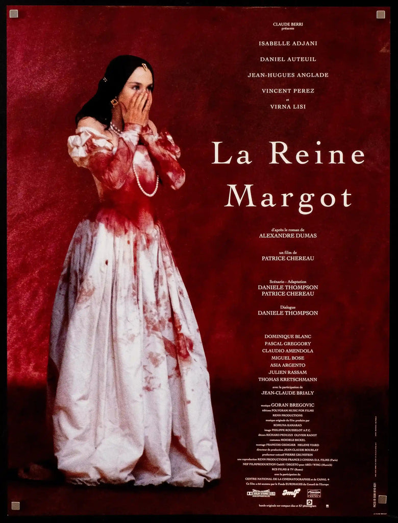 王妃マルゴ 1994年公開時 オリジナルポスター Queen Margot (La Reine Margot) Movie Poster 1994 French small