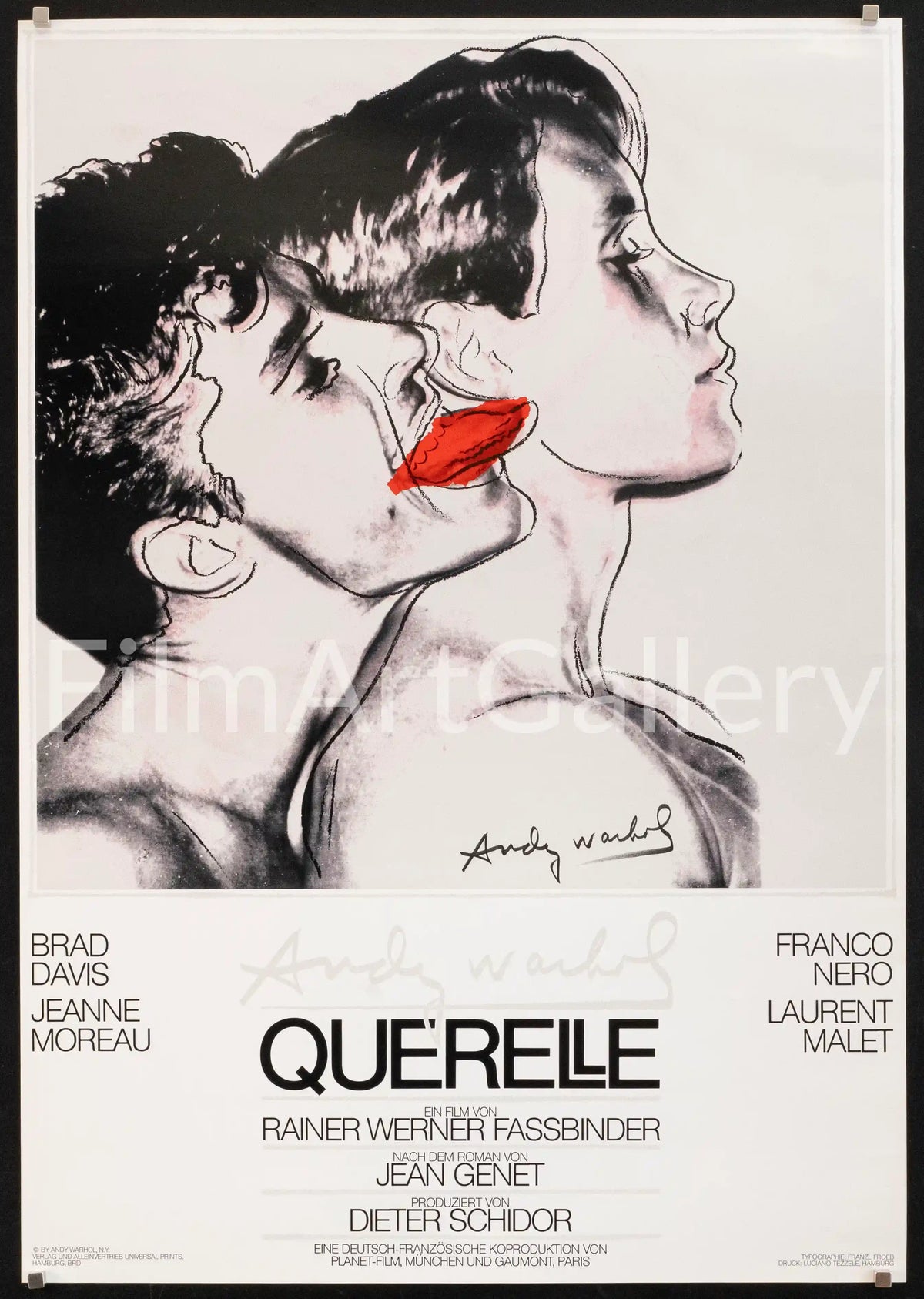 Querelle Original Vintage Movie Poster