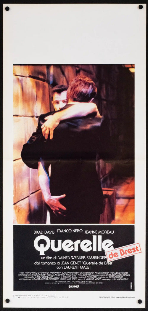 Querelle Original Vintage Movie Poster