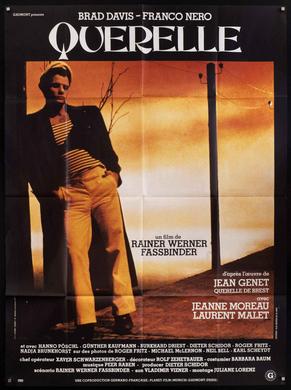 Querelle Original Vintage Movie Poster