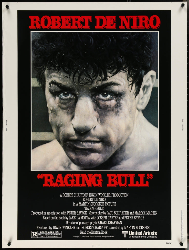 Raging Bull 30x40 Original Vintage Movie Poster
