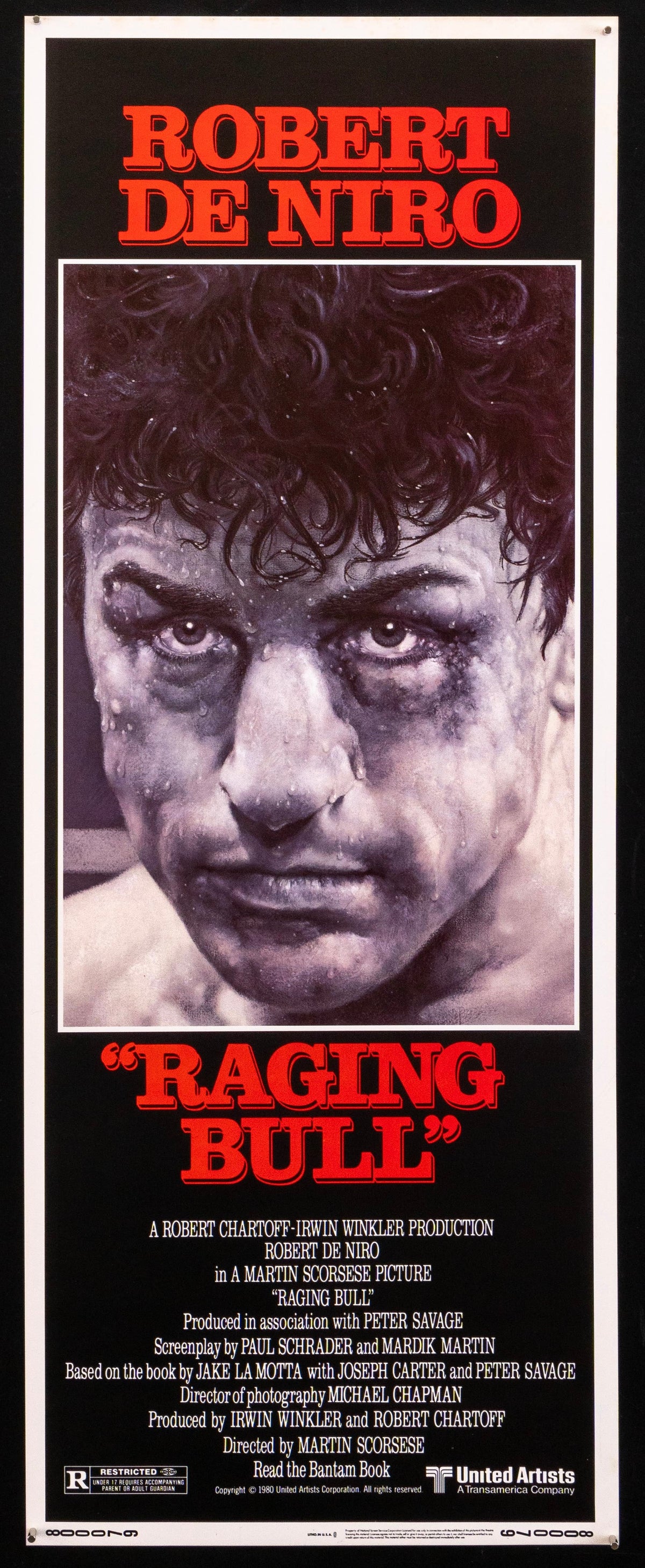 Raging Bull Original Vintage Movie Poster