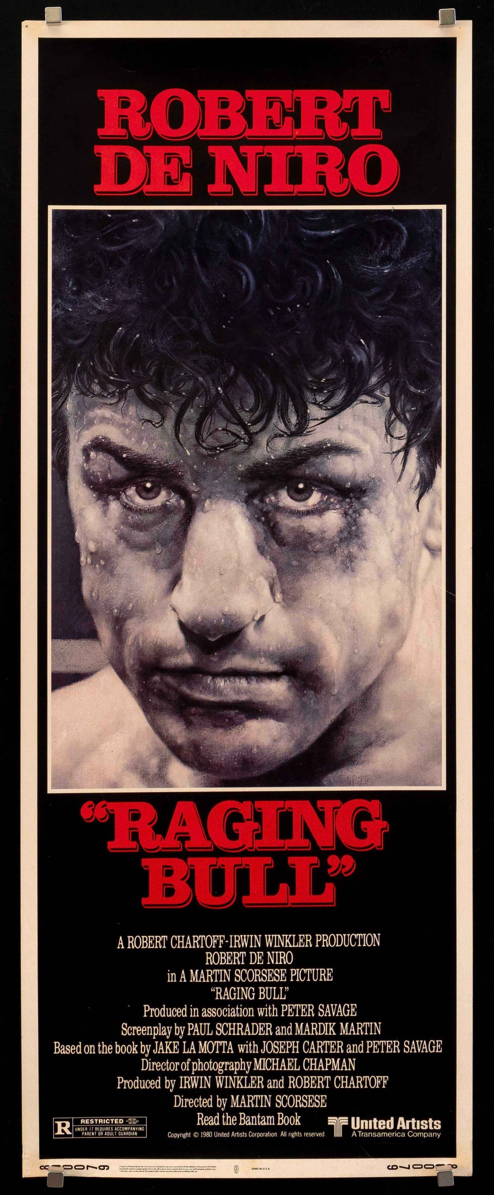 Raging Bull Original Vintage Movie Poster