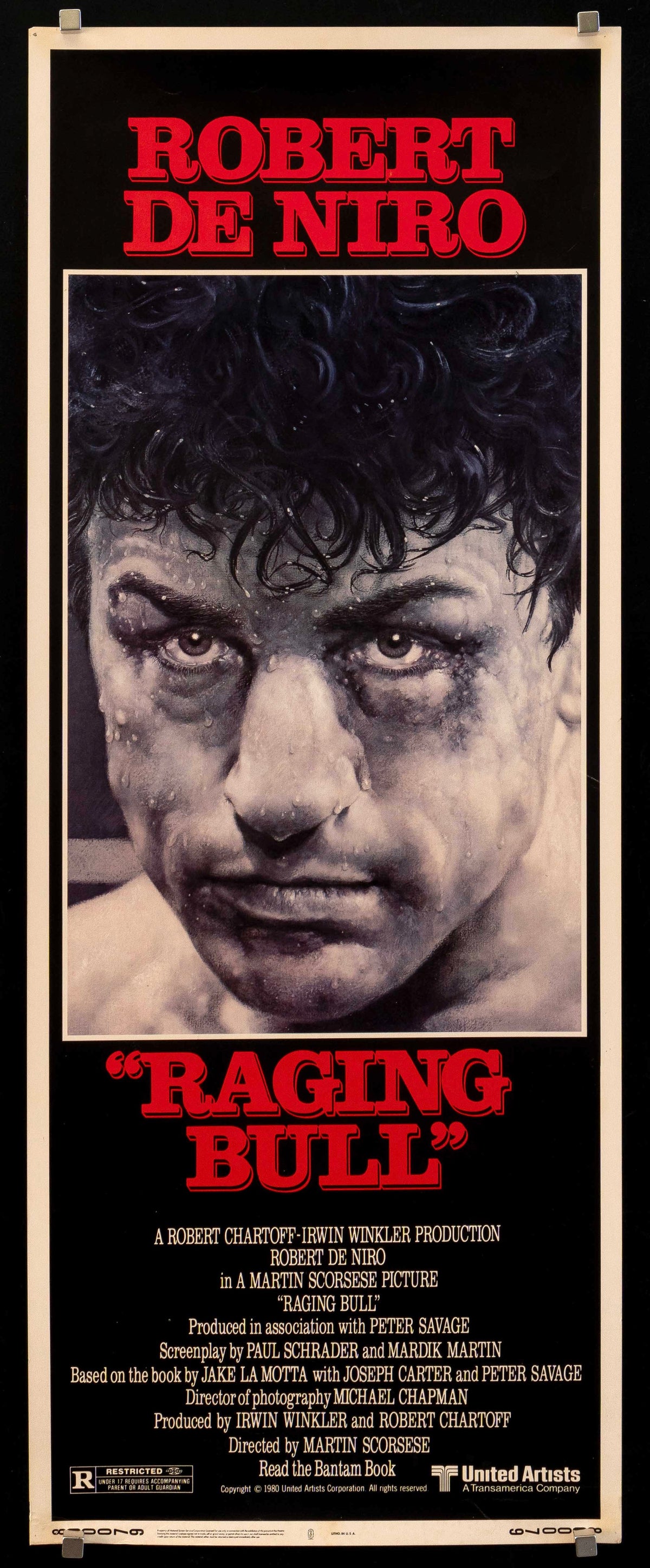 Raging Bull Original Vintage Movie Poster