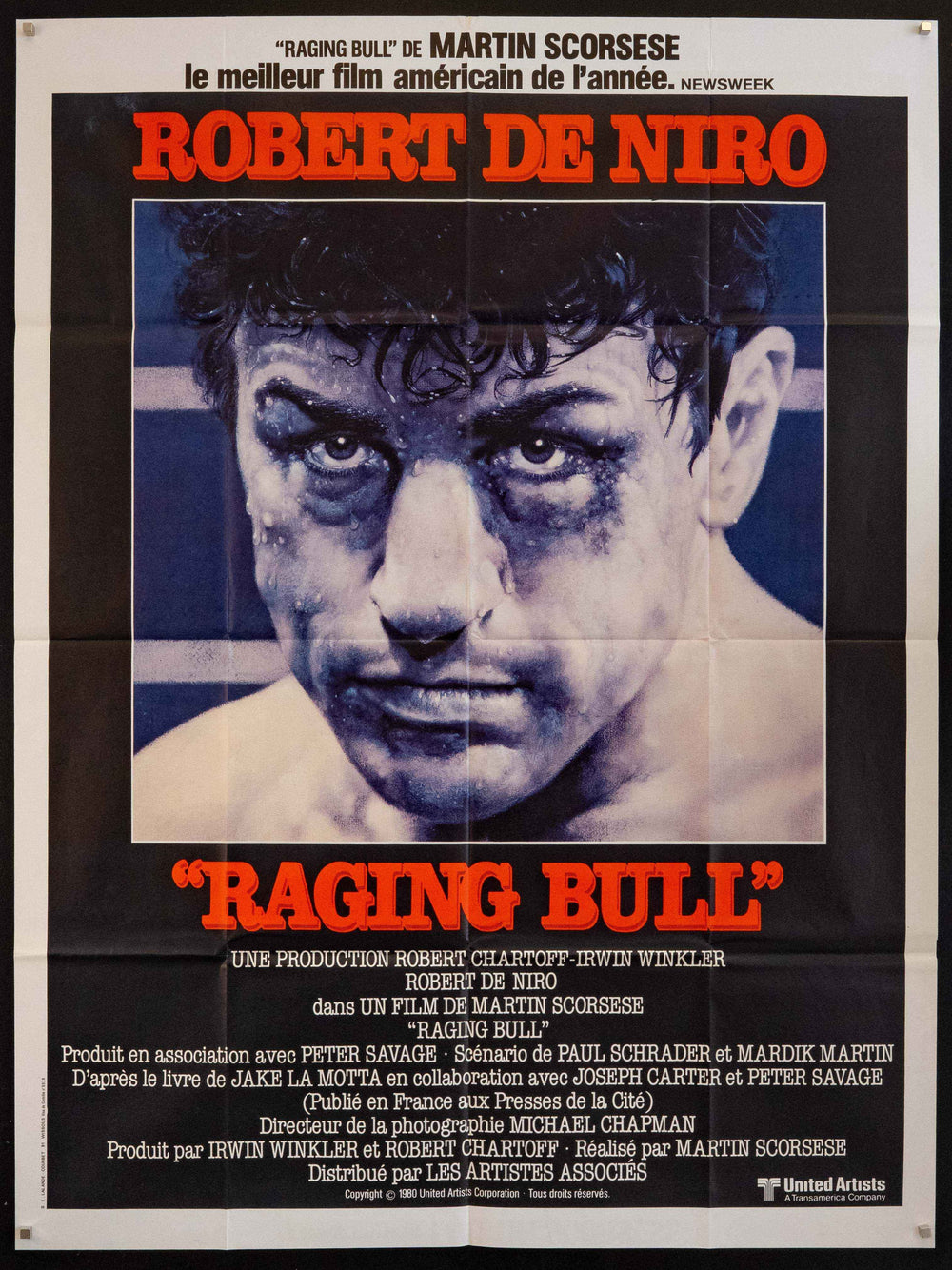 Raging Bull Original Vintage Movie Poster