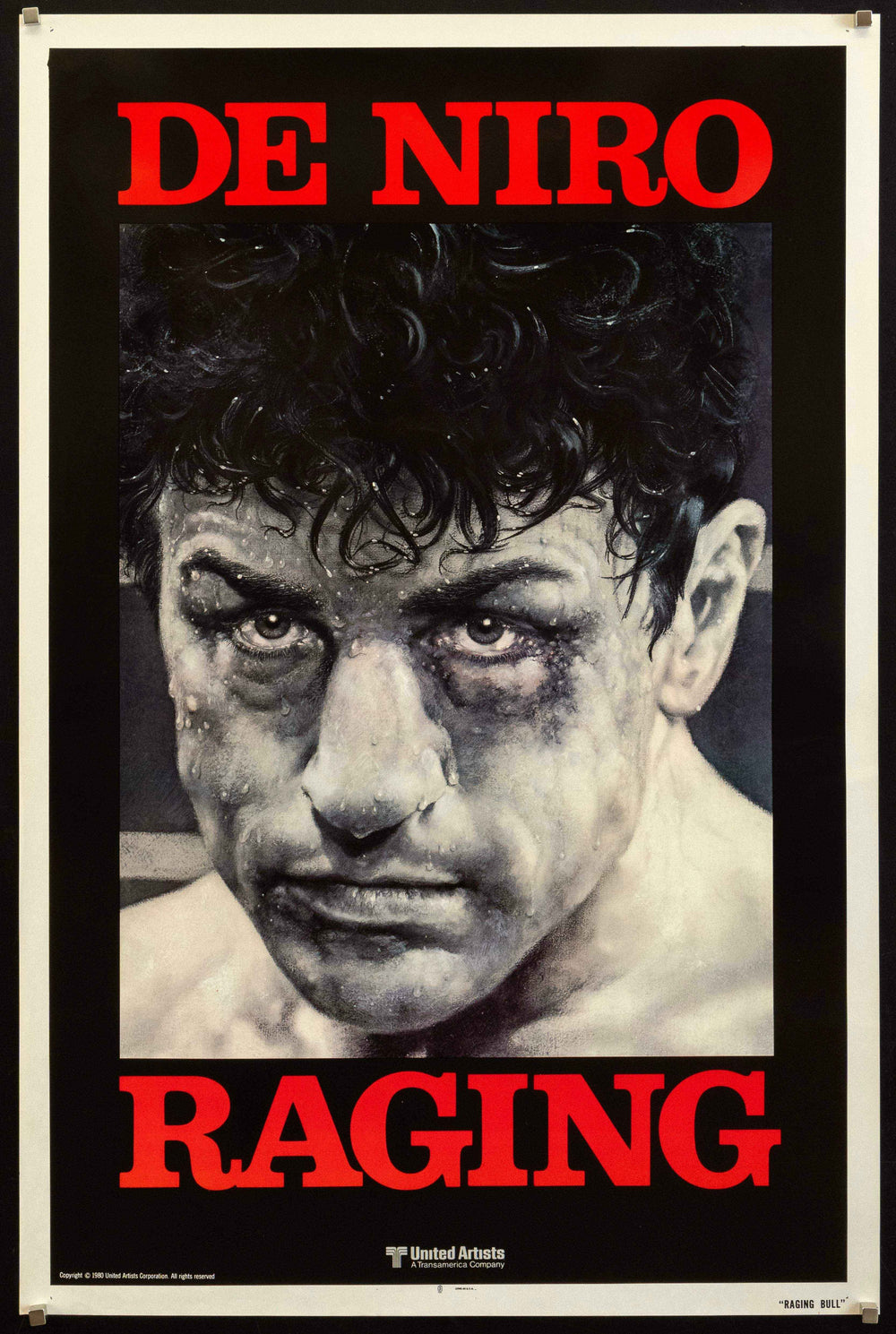 Raging Bull Original Vintage Movie Poster