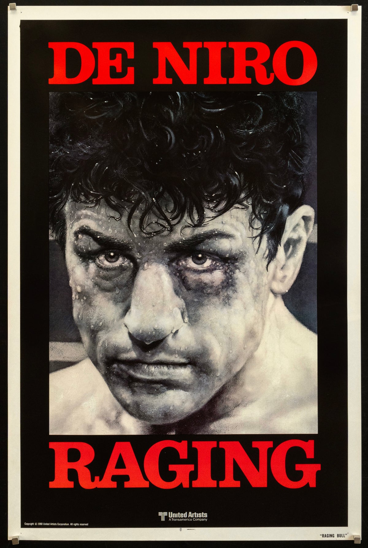 Raging Bull Original Vintage Movie Poster