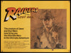 Raiders of the Lost Ark British Quad (30x40) Original Vintage Movie Poster