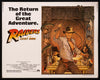 Raiders of the Lost Ark Original Vintage Movie Poster