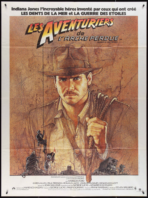 Raiders of the Lost Ark Original Vintage Movie Poster
