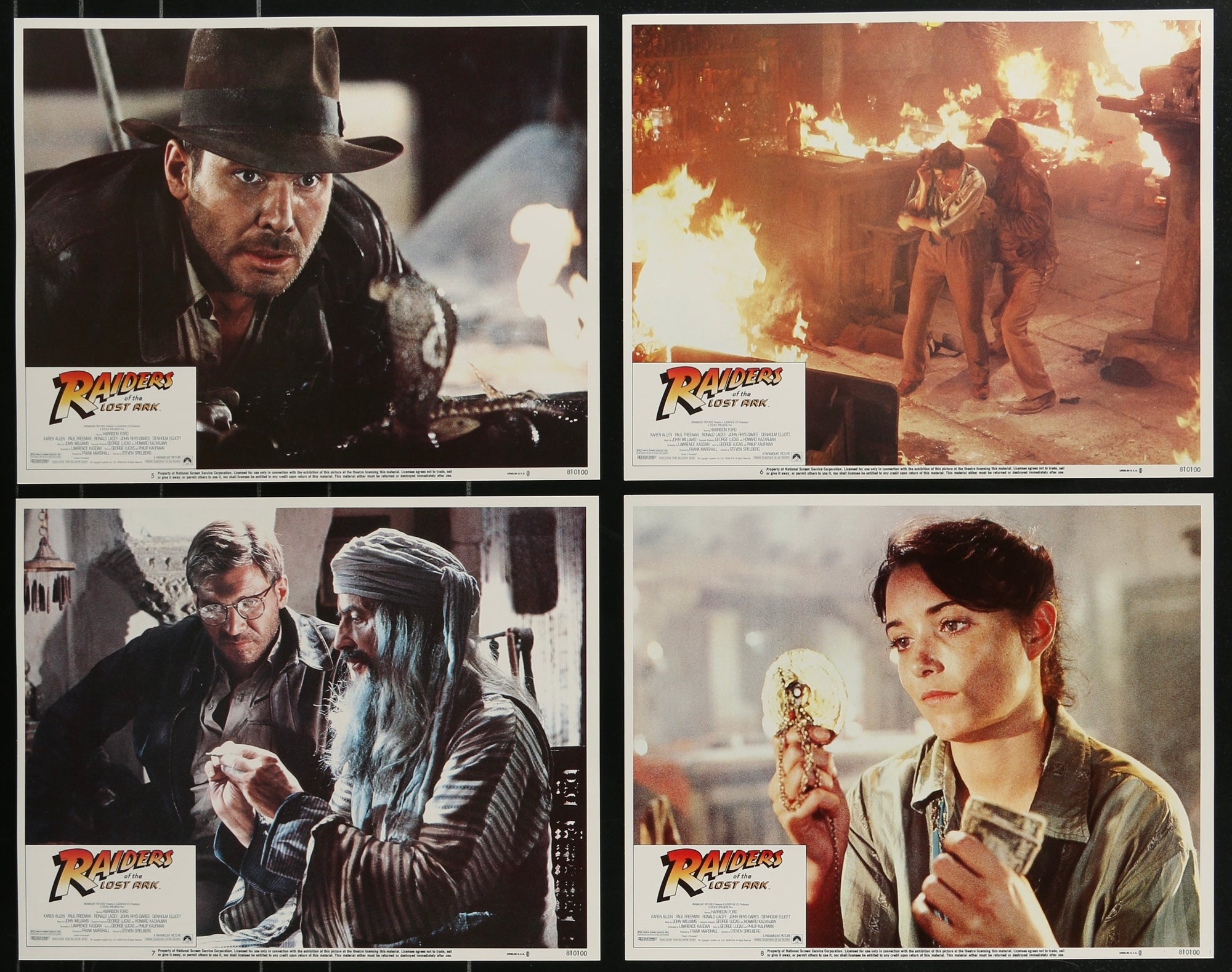 Raiders of the Lost Ark Original Vintage Movie Poster