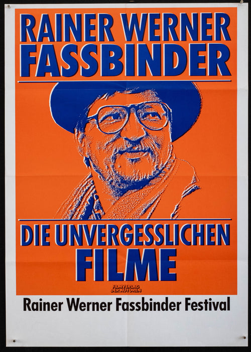 Rainer Werner Fassbinder Film Festival Original Vintage Movie Poster