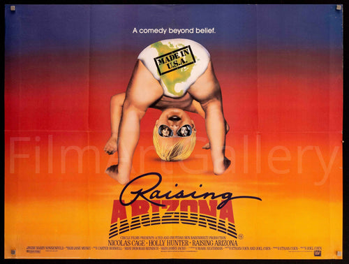 Raising Arizona Original Vintage Movie Poster