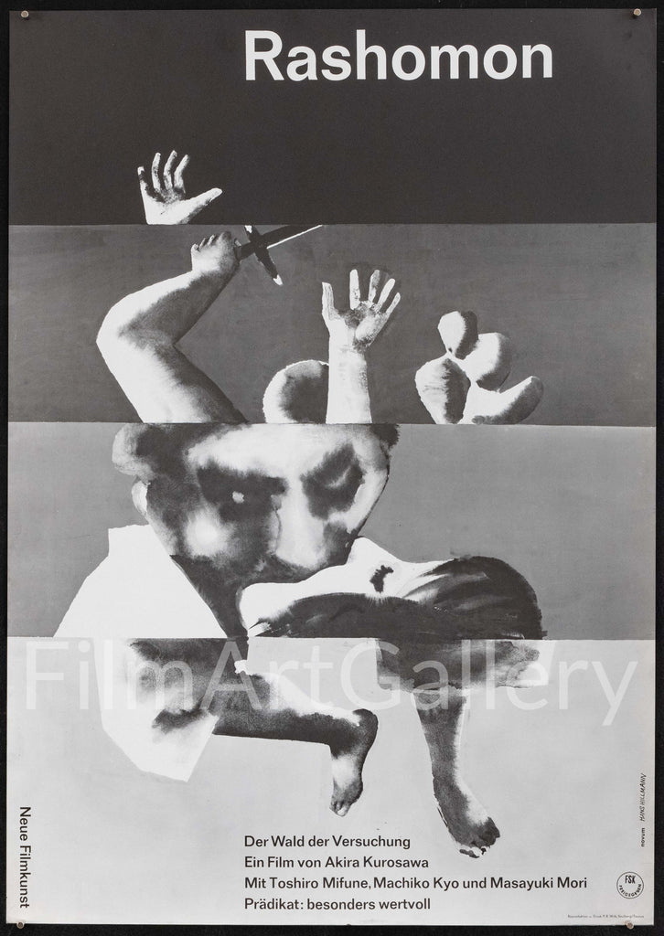 Rashomon Original Vintage Movie Poster