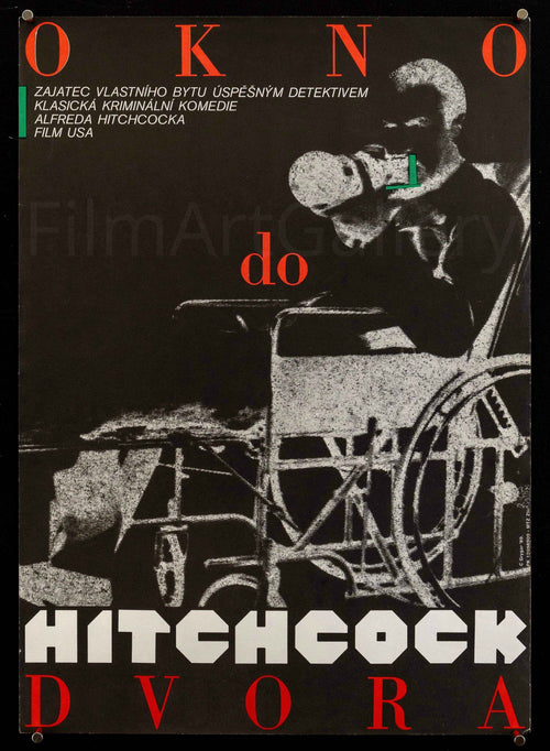 Rear Window Original Vintage Movie Poster