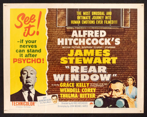 Rear Window Original Vintage Movie Poster