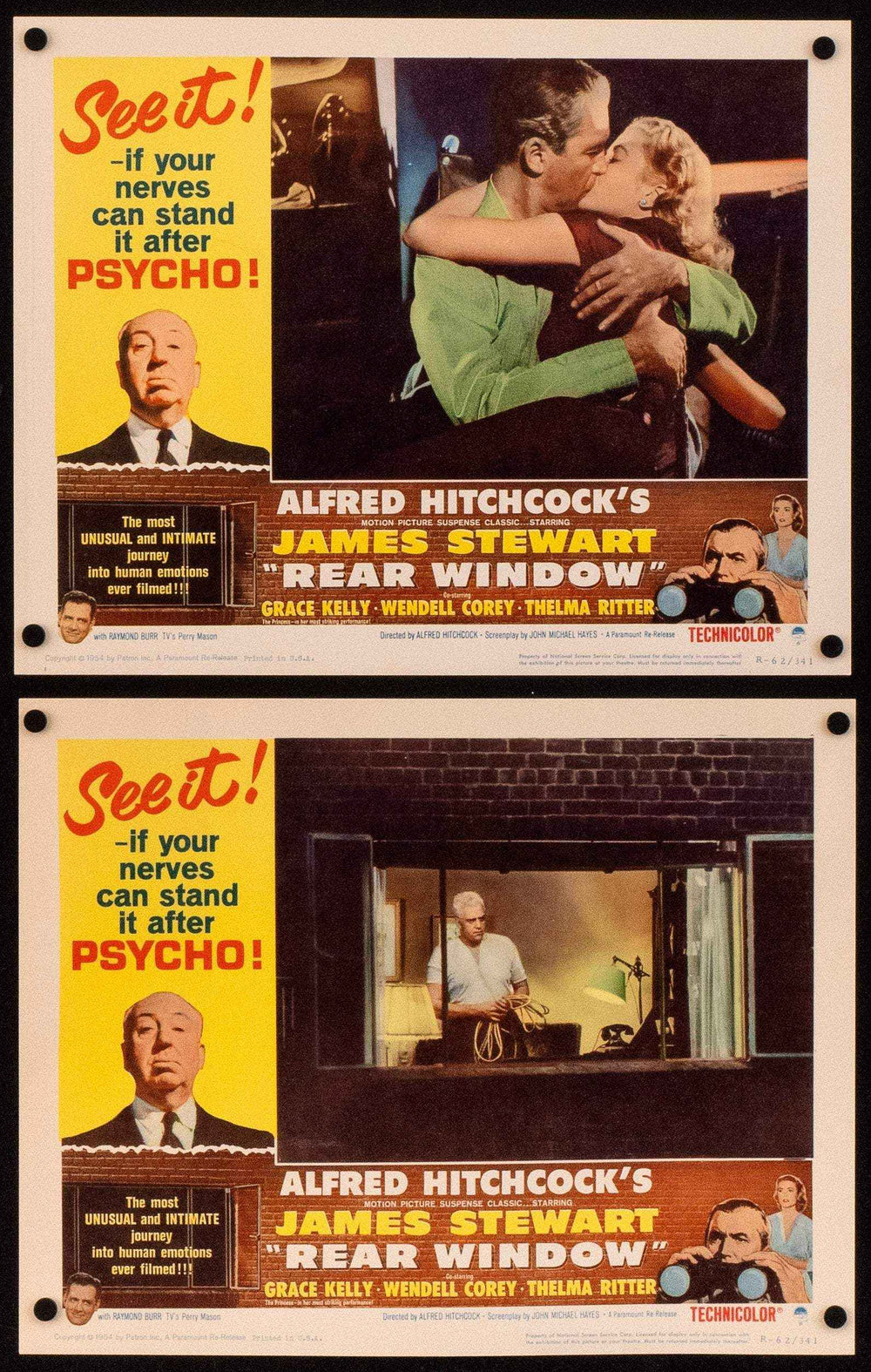 Rear Window Original Vintage Movie Poster