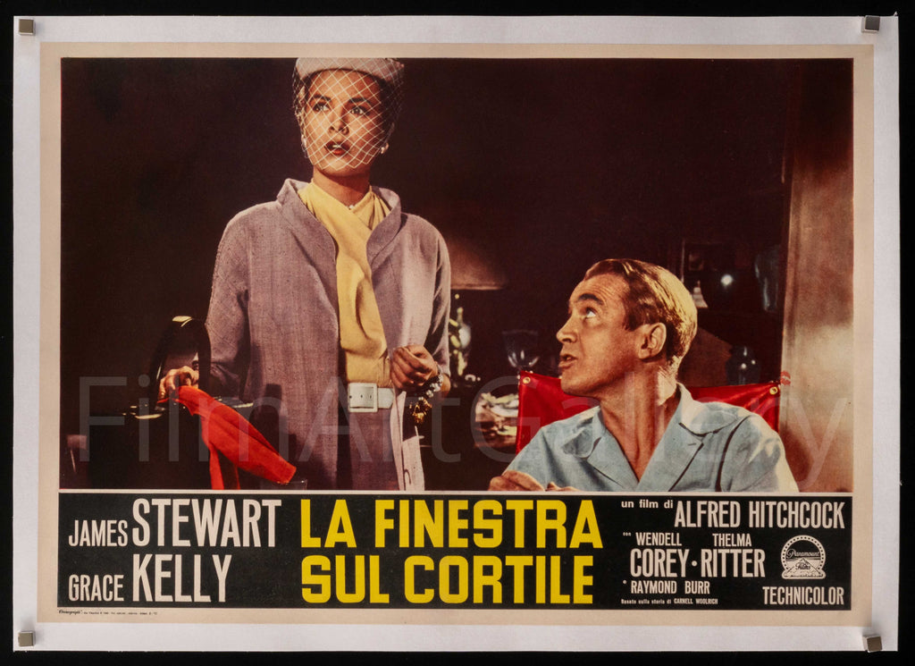 Rear Window Original Vintage Movie Poster