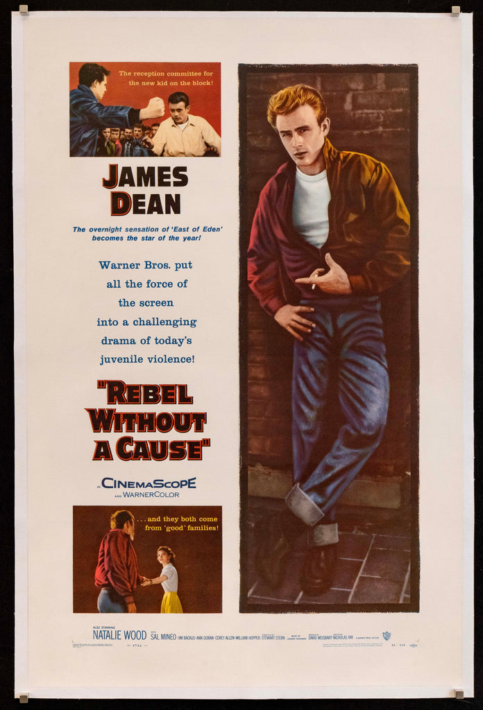 Rebel Without a Cause Original Vintage Movie Poster