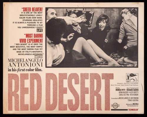 Red Desert (Deserto Rosso) Original Vintage Movie Poster