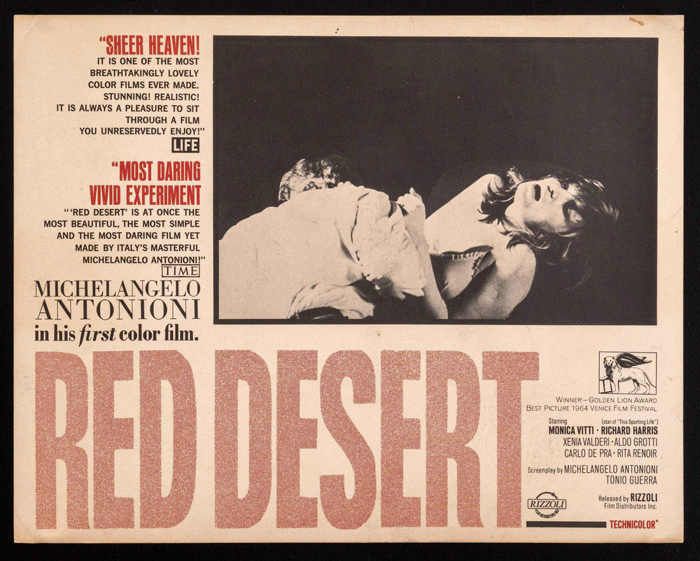 Red Desert (Deserto Rosso) Original Vintage Movie Poster