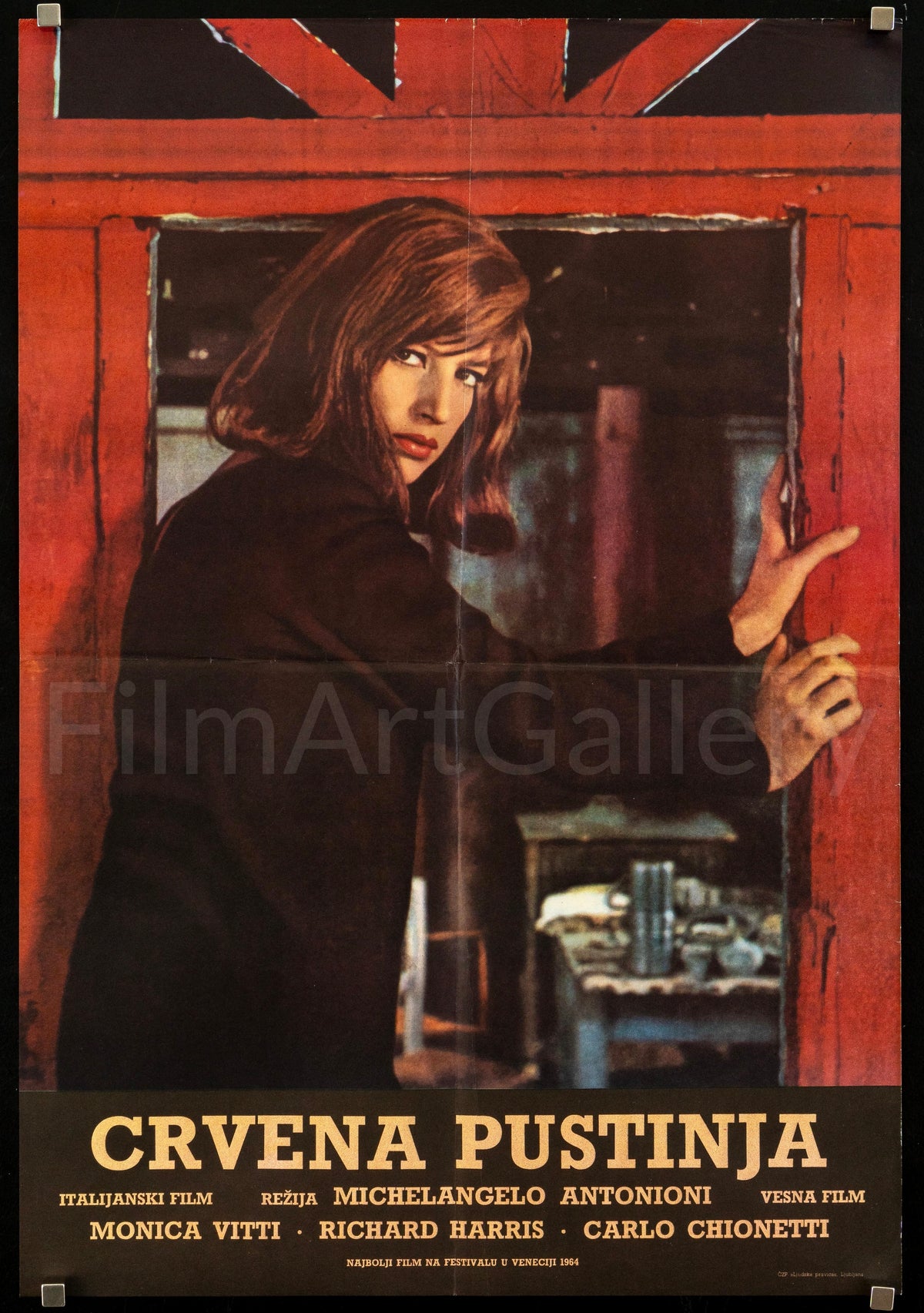 Red Desert (Deserto Rosso) Original Vintage Movie Poster