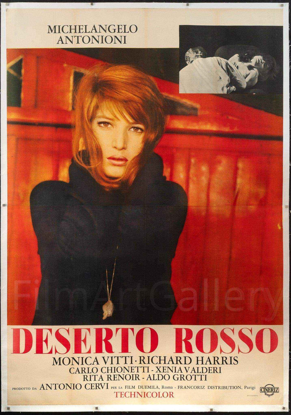 Red Desert (Deserto Rosso) Original Vintage Movie Poster