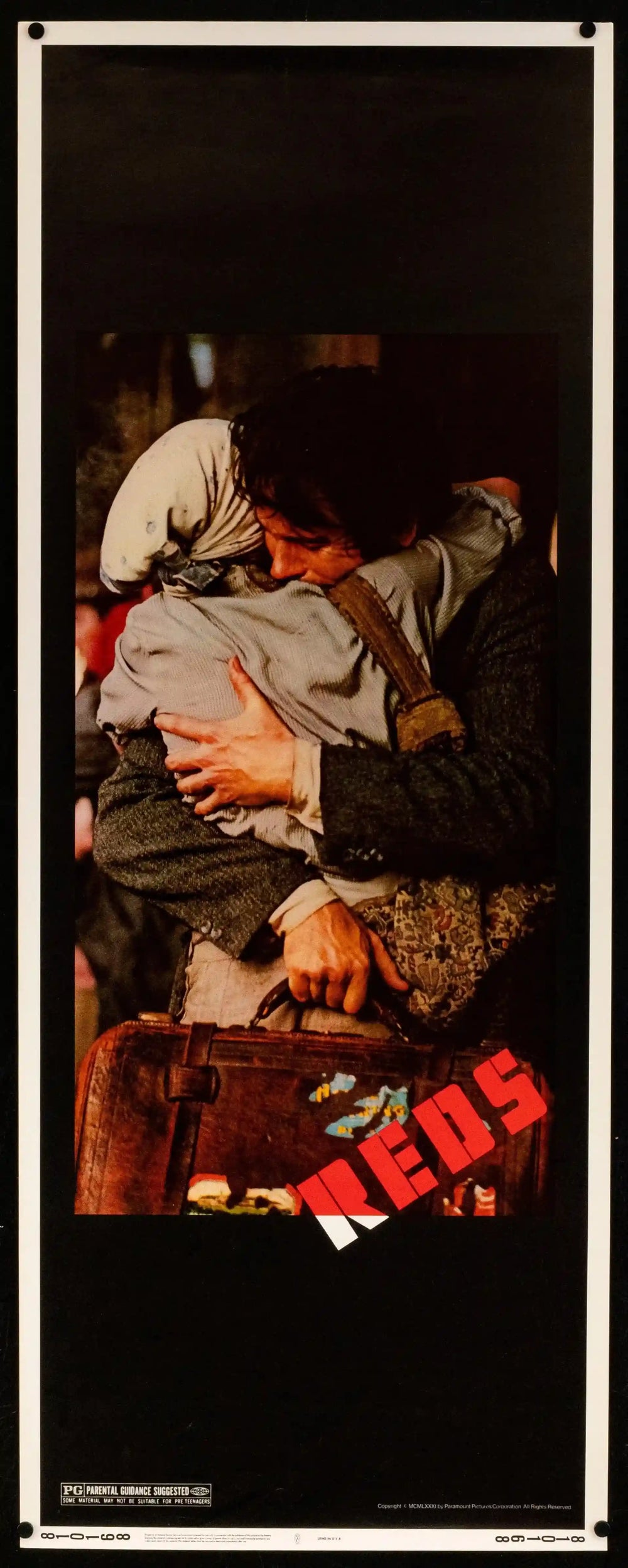 Reds Original Vintage Movie Poster