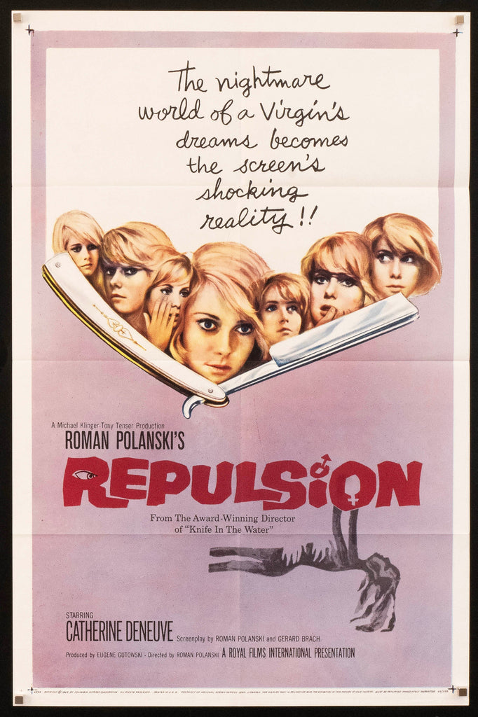 Repulsion Original Vintage Movie Poster