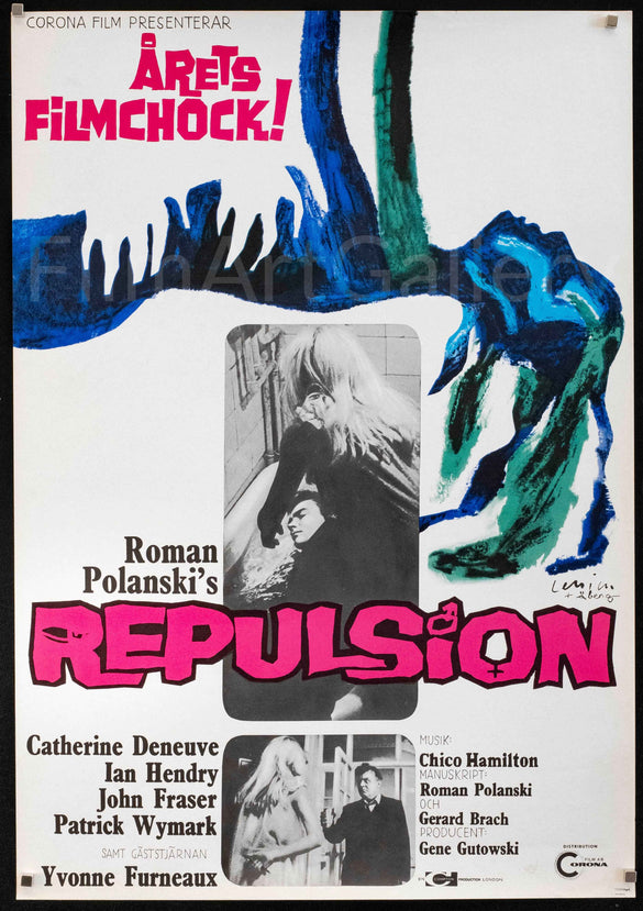 Repulsion Original Vintage Movie Poster