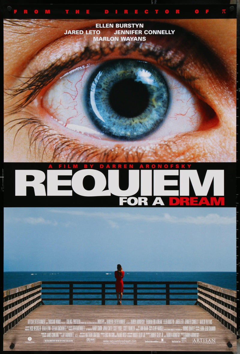 Requiem for a Dream 1 Sheet (27x41) Original Vintage Movie Poster