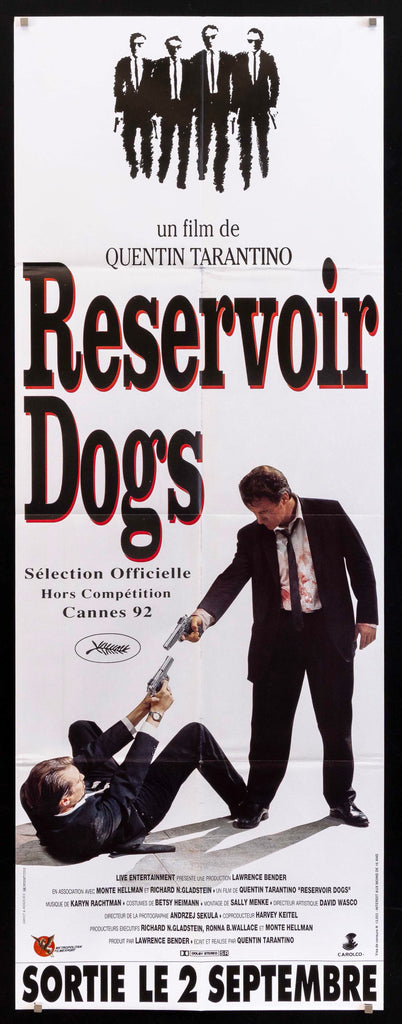 Reservoir Dogs Movie Poster 1992 23x63