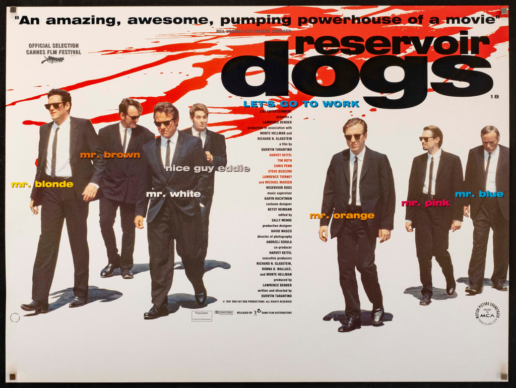 Reservoir Dogs Original Vintage Movie Poster