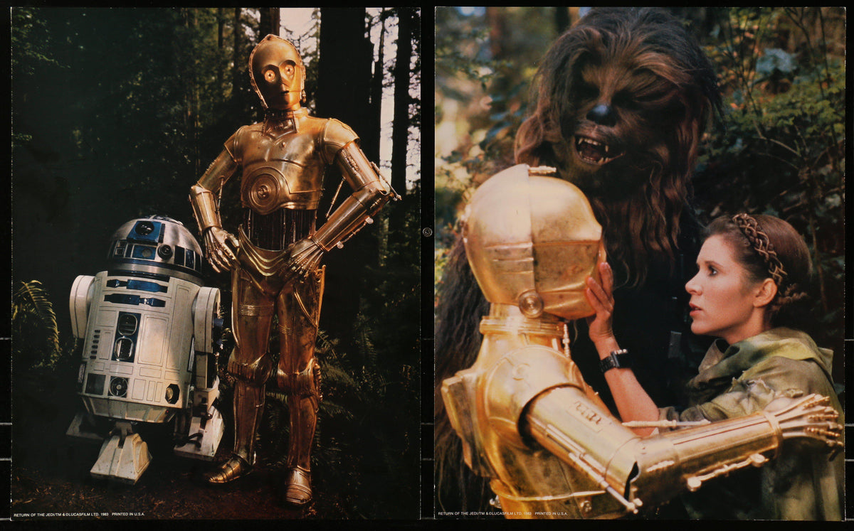 Return of the Jedi Original Vintage Movie Poster