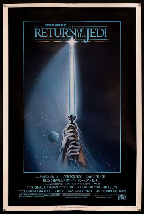 Return of the Jedi Original Vintage Movie Poster