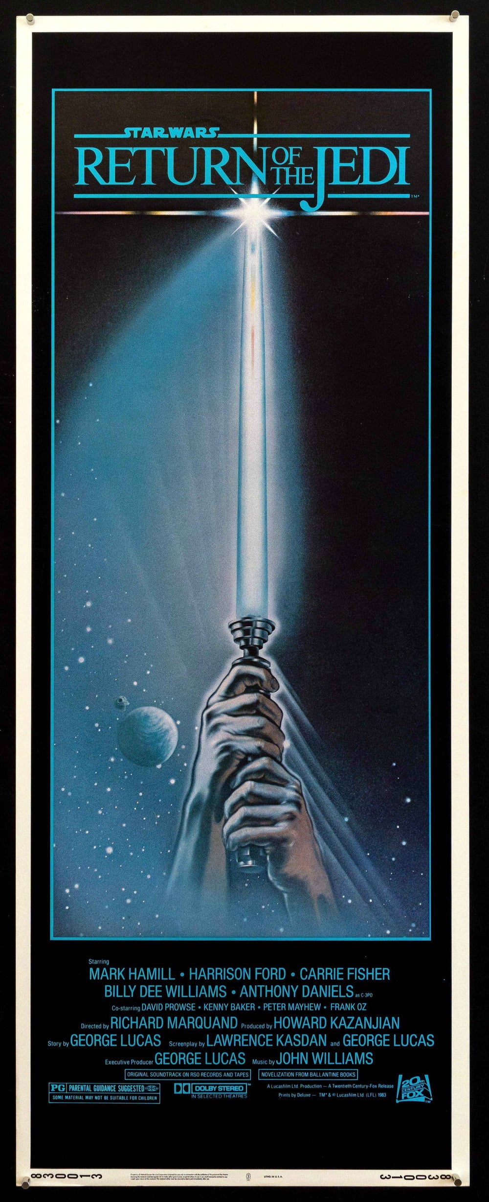 Return of the Jedi Original Vintage Movie Poster