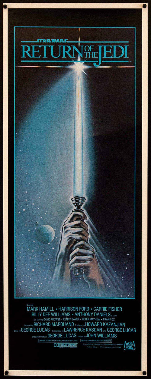Return of the Jedi Original Vintage Movie Poster