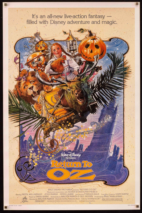 Return to Oz Original Vintage Movie Poster