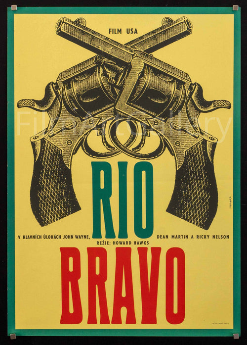 Rio Bravo Original Vintage Movie Poster