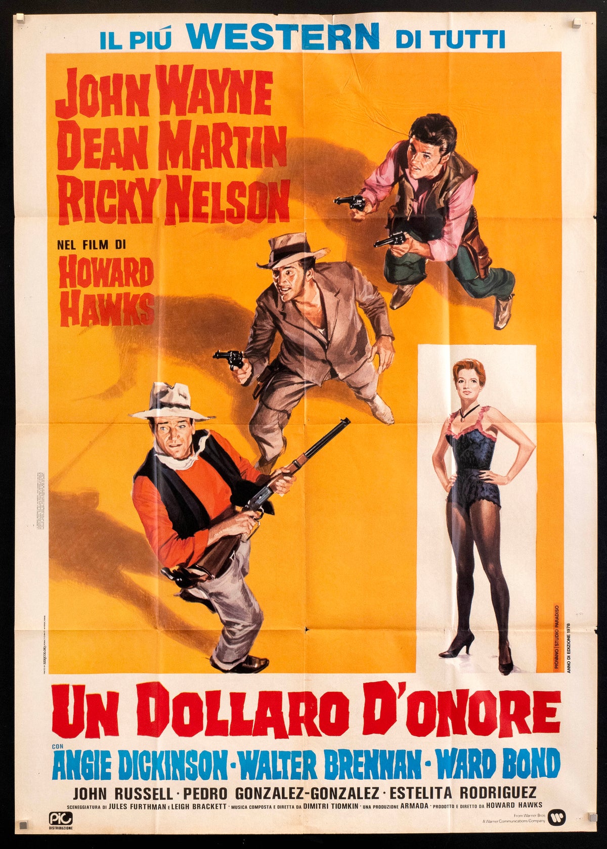 Rio Bravo Original Vintage Movie Poster