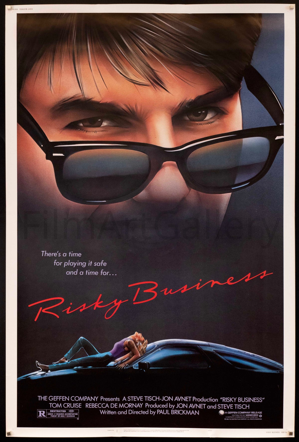 Risky Business 40x60 Original Vintage Movie Poster