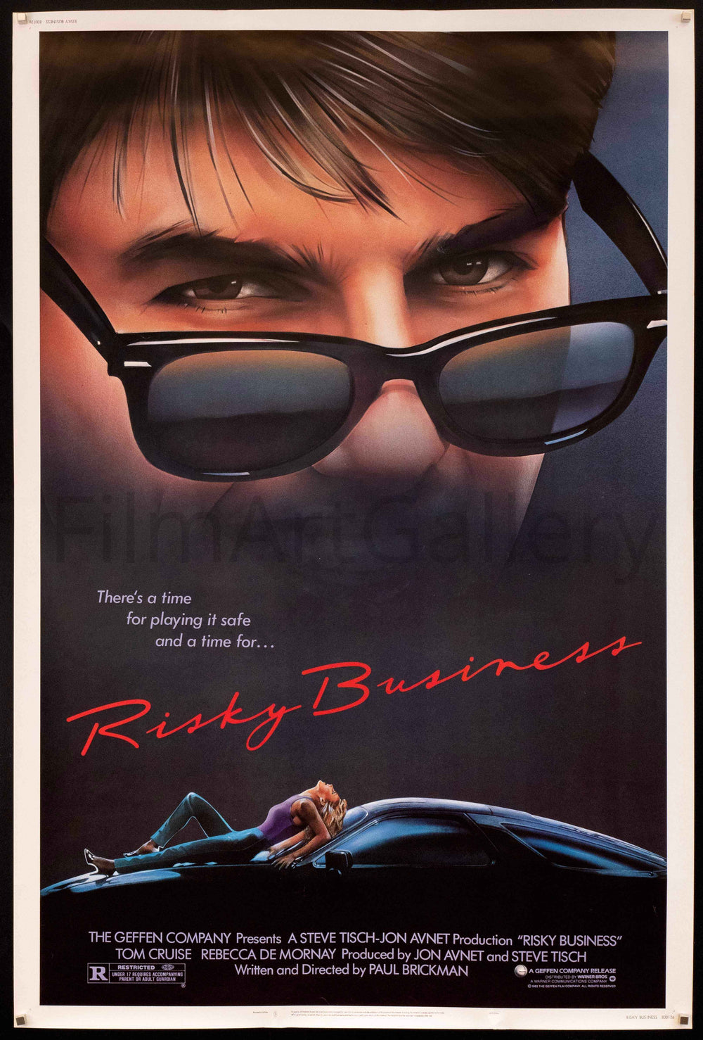 Risky Business Original Vintage Movie Poster