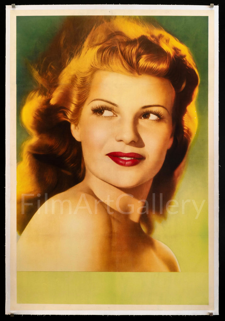 Rita Hayworth Original Vintage Movie Poster