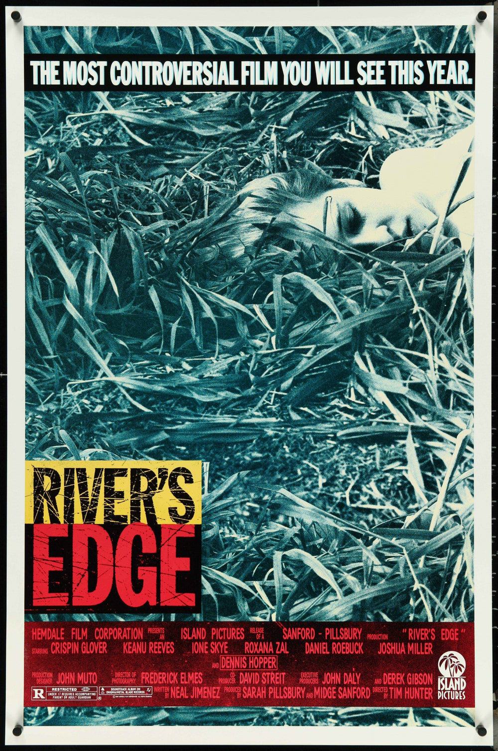 River's Edge Original Vintage Movie Poster