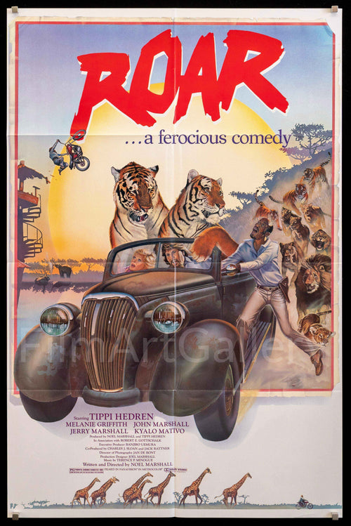 Roar Original Vintage Movie Poster