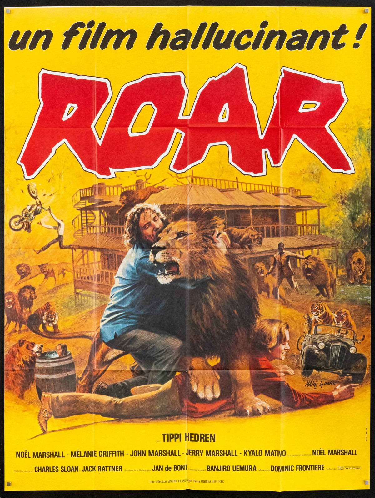 Roar Original Vintage Movie Poster