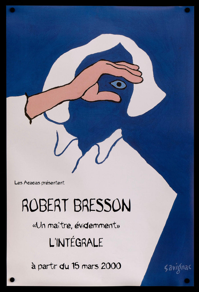 Robert Bresson Integrale French Mini (16x23) Original Vintage Movie Poster